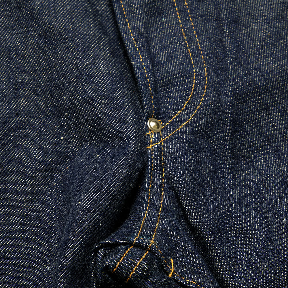 WAREHOUSE - Lot.1010 DEAD STOCK BLUE - COWBOY PANTS - WW2 Model - 1010-DSB