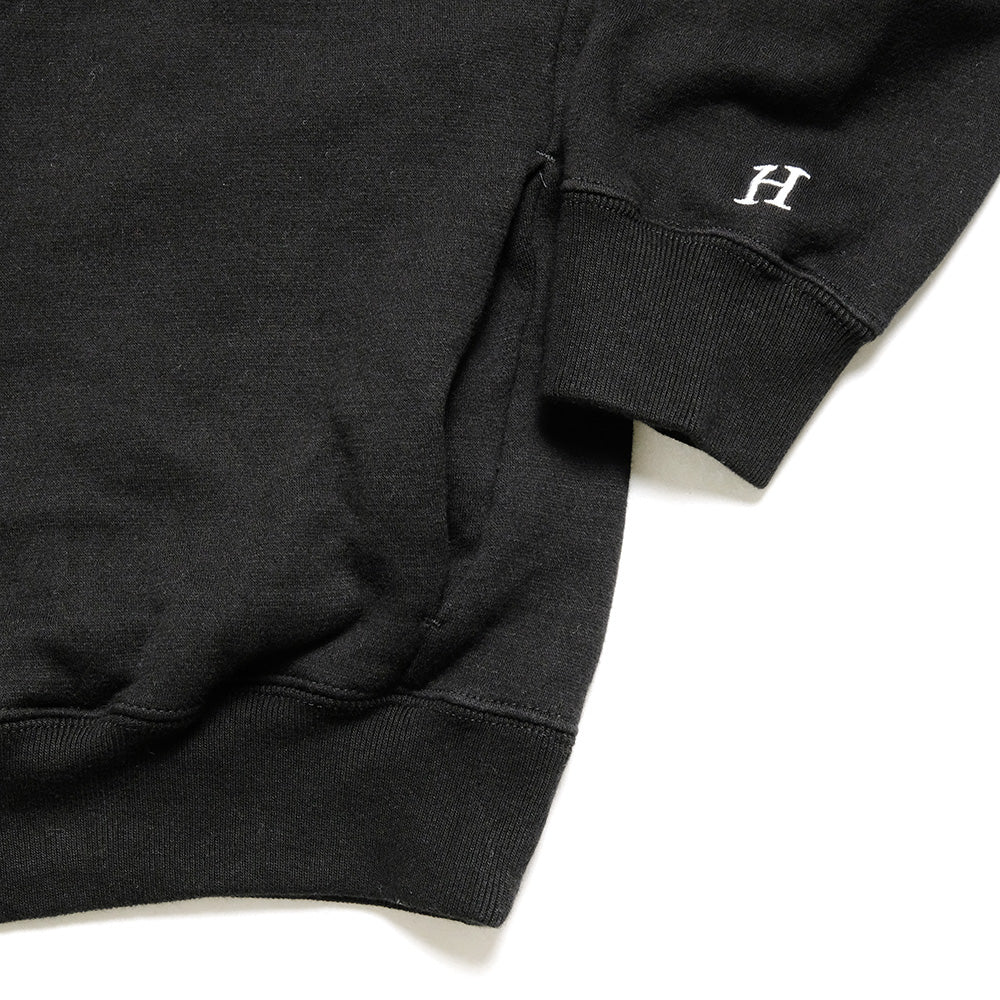 HOLLYWOOD RANCH MARKET - Super Stretch Sweat Fabric Half Zip Pullover - 1010135