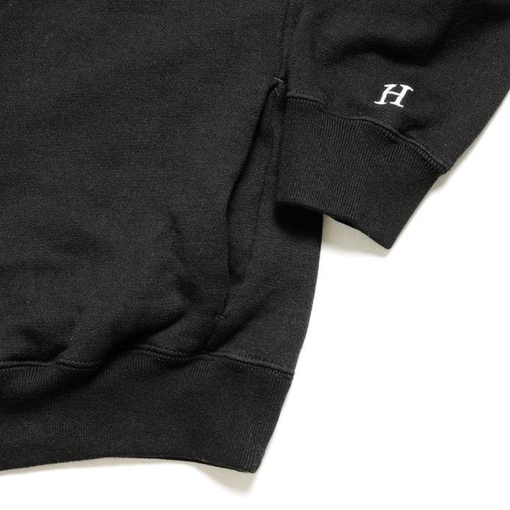 HOLLYWOOD RANCH MARKET - Super Stretch Sweat Fabric Half Zip Pullover - 1010135