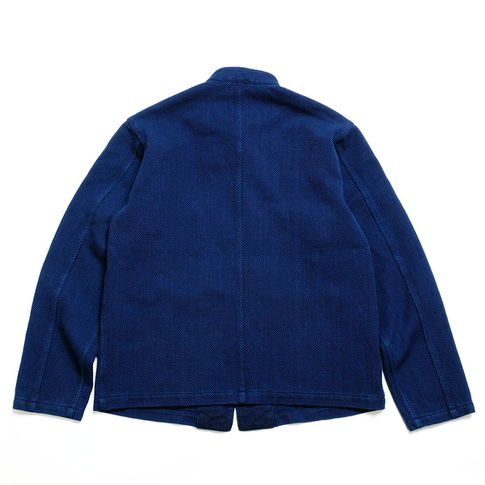 BLUE BLUE JAPAN - Honnai(Natural Indigo) Light Sashiko Oriental Jacket - 1010788