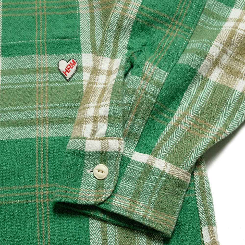 HOLLYWOOD RANCH MARKET - Spring Flannel Plaid Work Shirt - 1011417