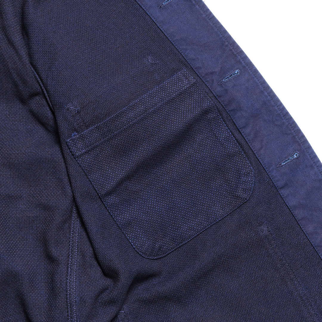 BLUE BLUE JAPAN - Honnai Nijuori-Sashiko Coveralls -1016591