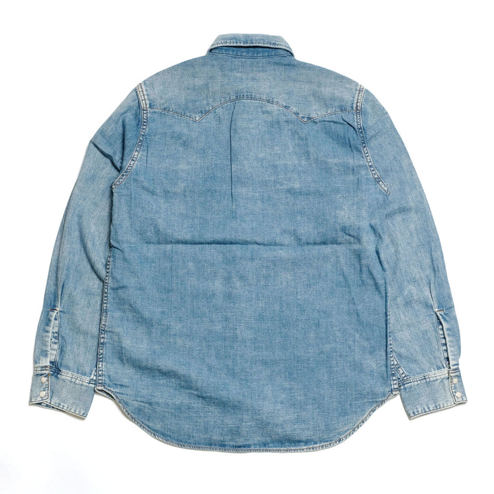 BLUE BLUE - Longhorn Wash Western Shirt - 1019106