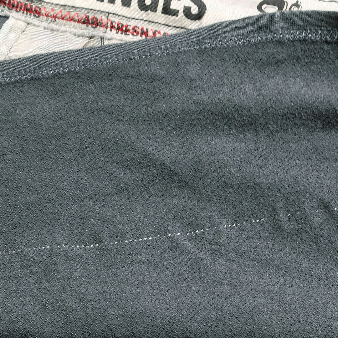 HOLLYWOOD RANCH MARKET - Gauze Urake(French Terry) Advertising Patchwork Long Sleeve - 1019324