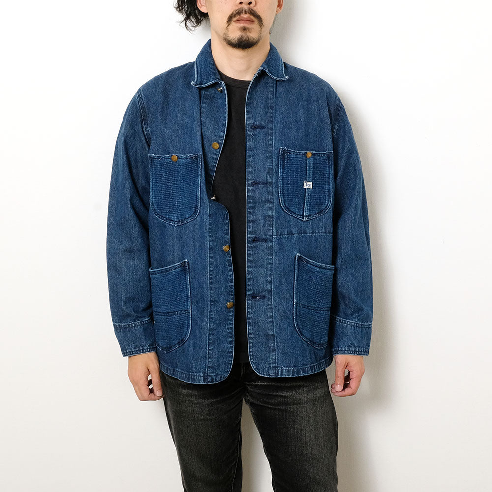 BLUE BLUE - Lee(R) × BLUE BLUE - Flow jacquard Pocket 91-J Loco Jacket - 1019596