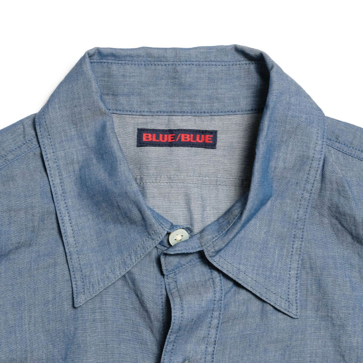 BLUE BLUE - Super Light Denim Long Sleeve Shirt - 1020369