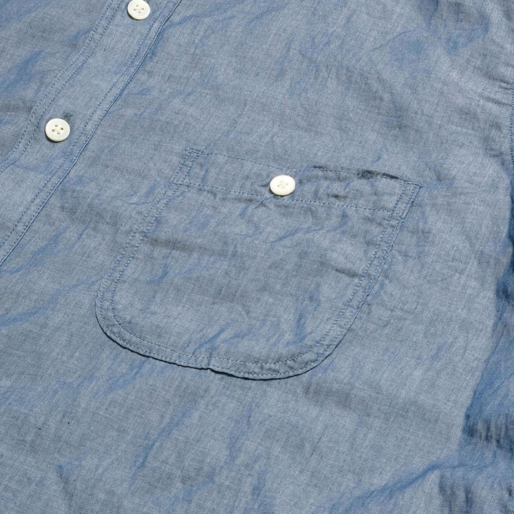 BLUE BLUE - Super Light Denim Long Sleeve Shirt - 1020369