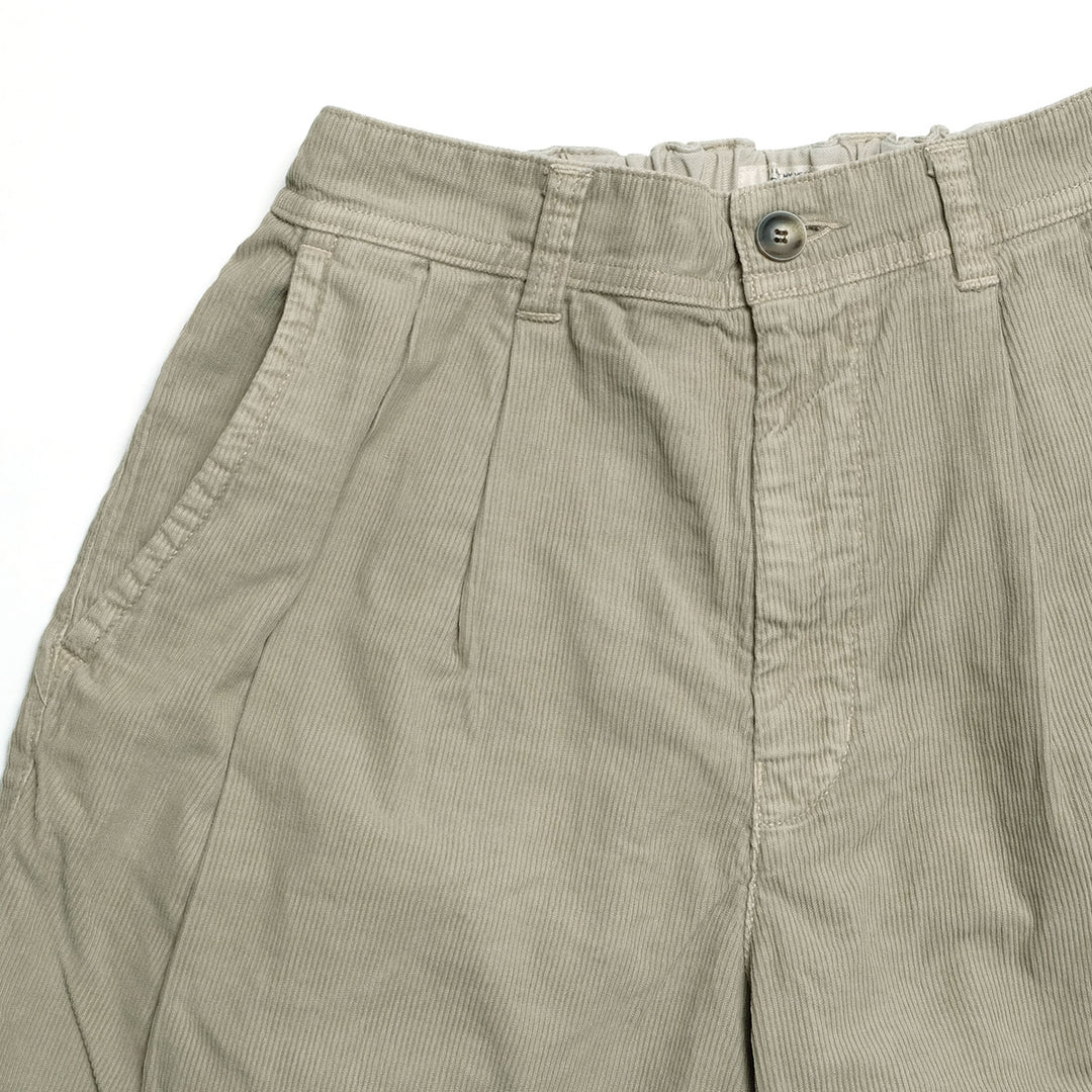 HOLLYWOOD RANCH MARKET - Beach corduroy 2-Pleat Shorts - 1020437