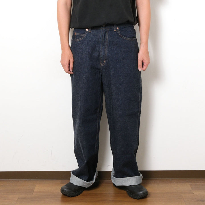 BLUE BLUE JAPAN - Old Denim - Wide Jeans - One Wash - 1020847