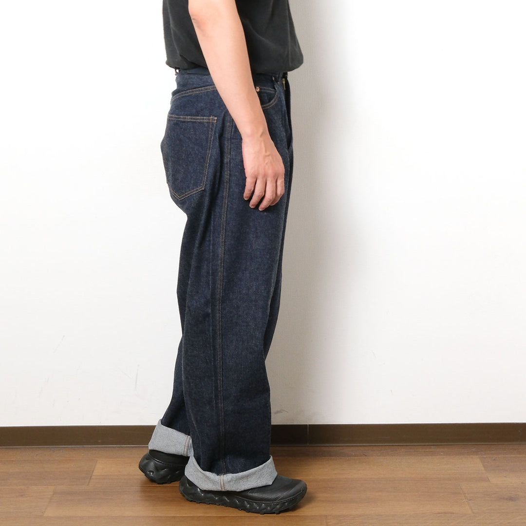 BLUE BLUE JAPAN - Old Denim - Wide Jeans - One Wash - 1020847