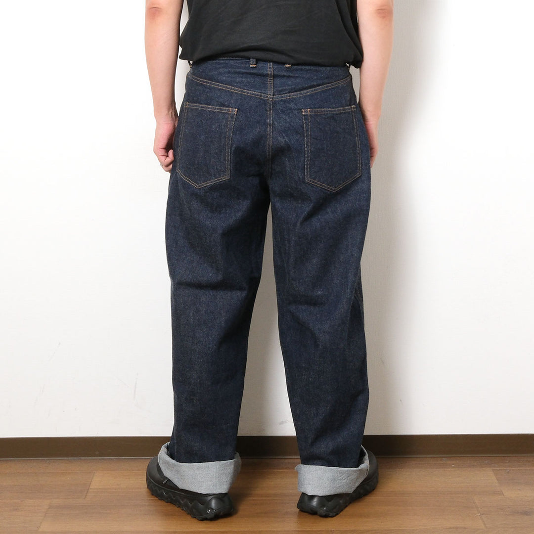 BLUE BLUE JAPAN - Old Denim - Wide Jeans - One Wash - 1020847