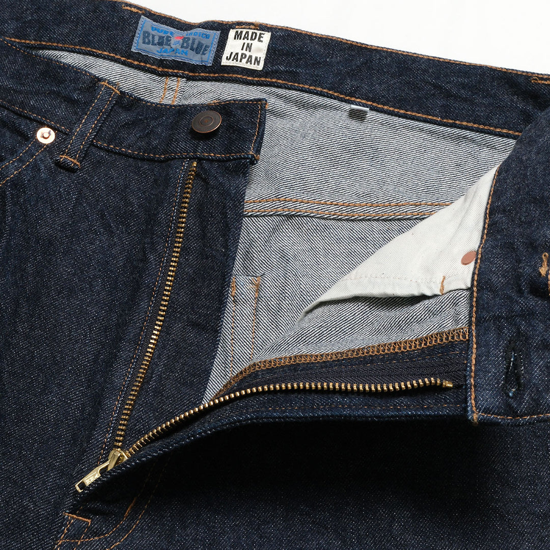 BLUE BLUE JAPAN - Old Denim - Wide Jeans - One Wash - 1020847