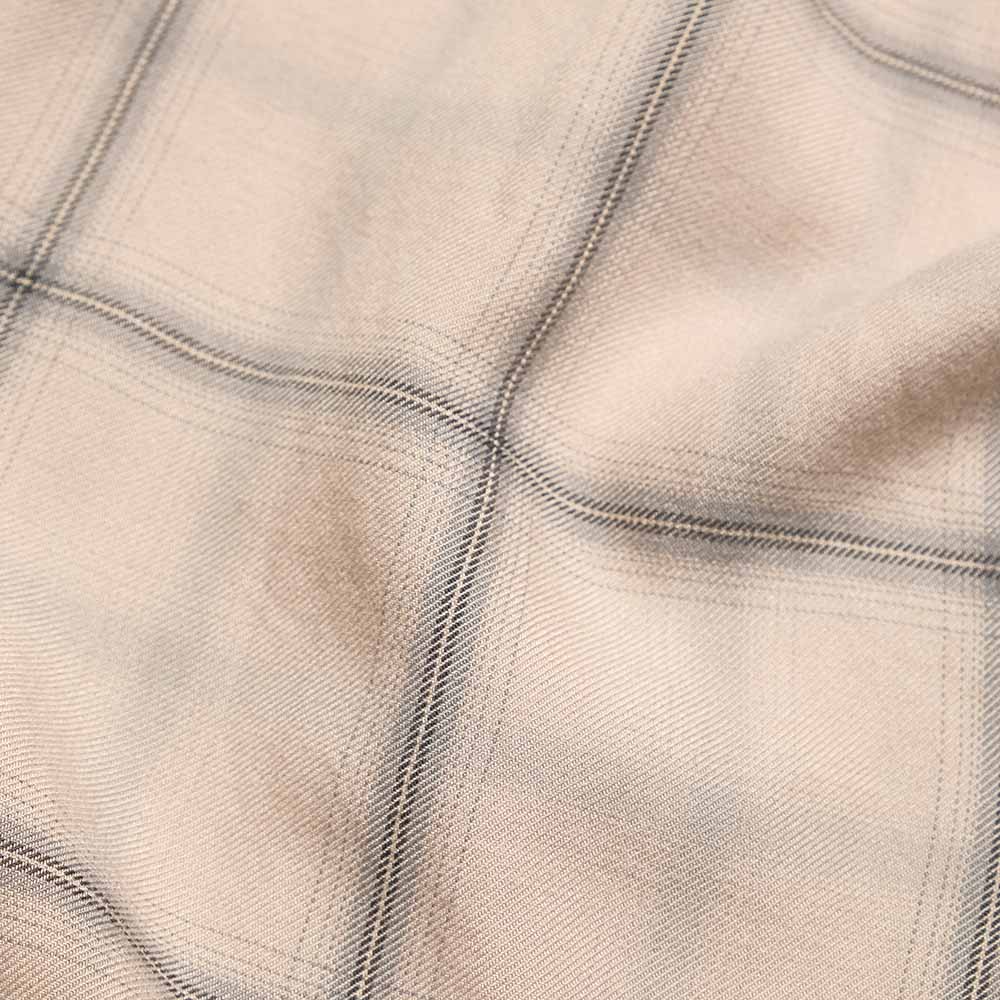 REMI RELIEF - Rayon Twill Plaid Shirt - RN30389053