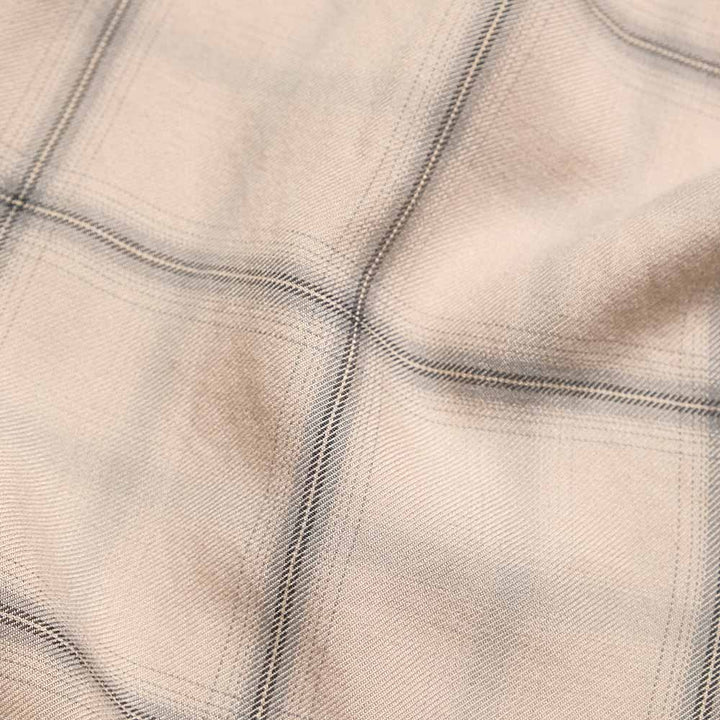 REMI RELIEF - Rayon Twill Plaid Shirt - RN30389053