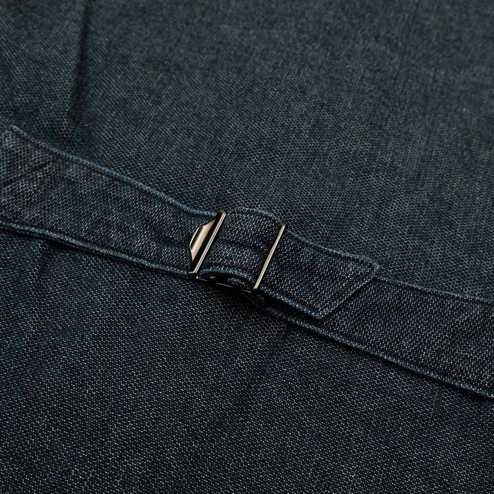Soundman - Working Waist Coat - Marcy - Cotton / Linen Honey Cord Denim - M376-507Z