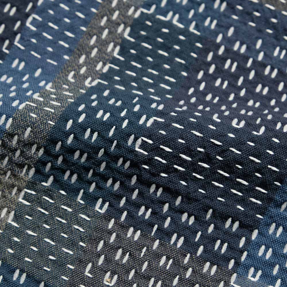 STUDIO D’ARTISAN & SA. - NORAGI SASHIKO S/S SHIRT - 5657