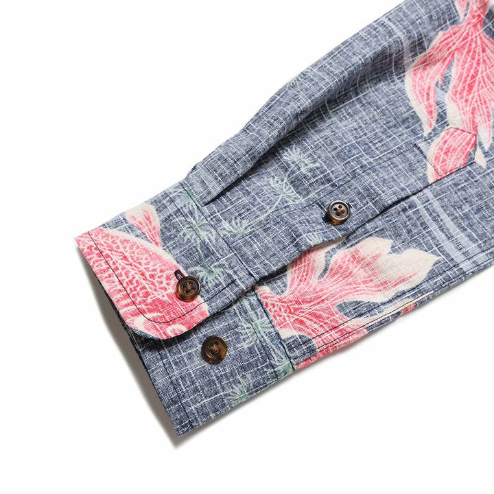 KOROMO ZAKURA - Southern Cross - Long-Sleeve Regular Shirt  - Ura-Kingyo - SA1787