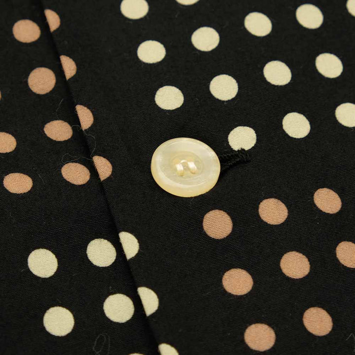 STAR OF HOLLYWOOD - TYPEWRITER COTTON OPEN SHIRT - POLKA DOT - SH39495