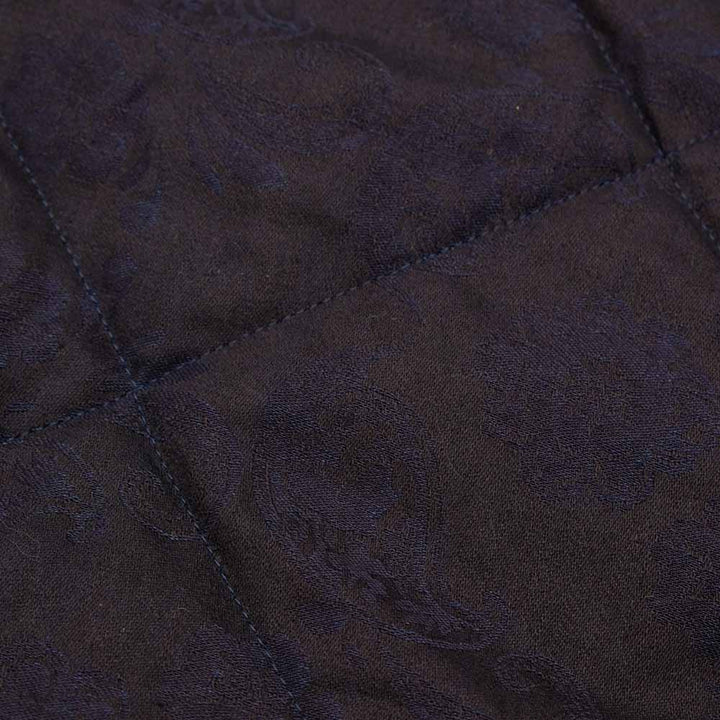 BLUE BLUE JAPAN - Indigo Tsujigahana quilted jacket - 1016647