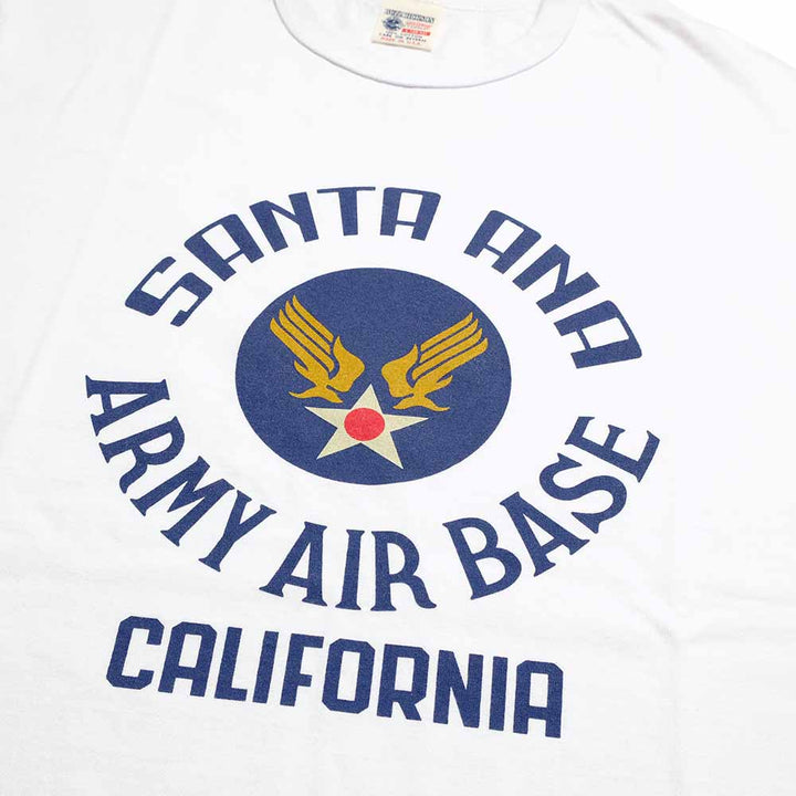 BUZZ RICKSON'S - S/S T-SHIRT - SANTA ANA A.A.BASE - BR79774