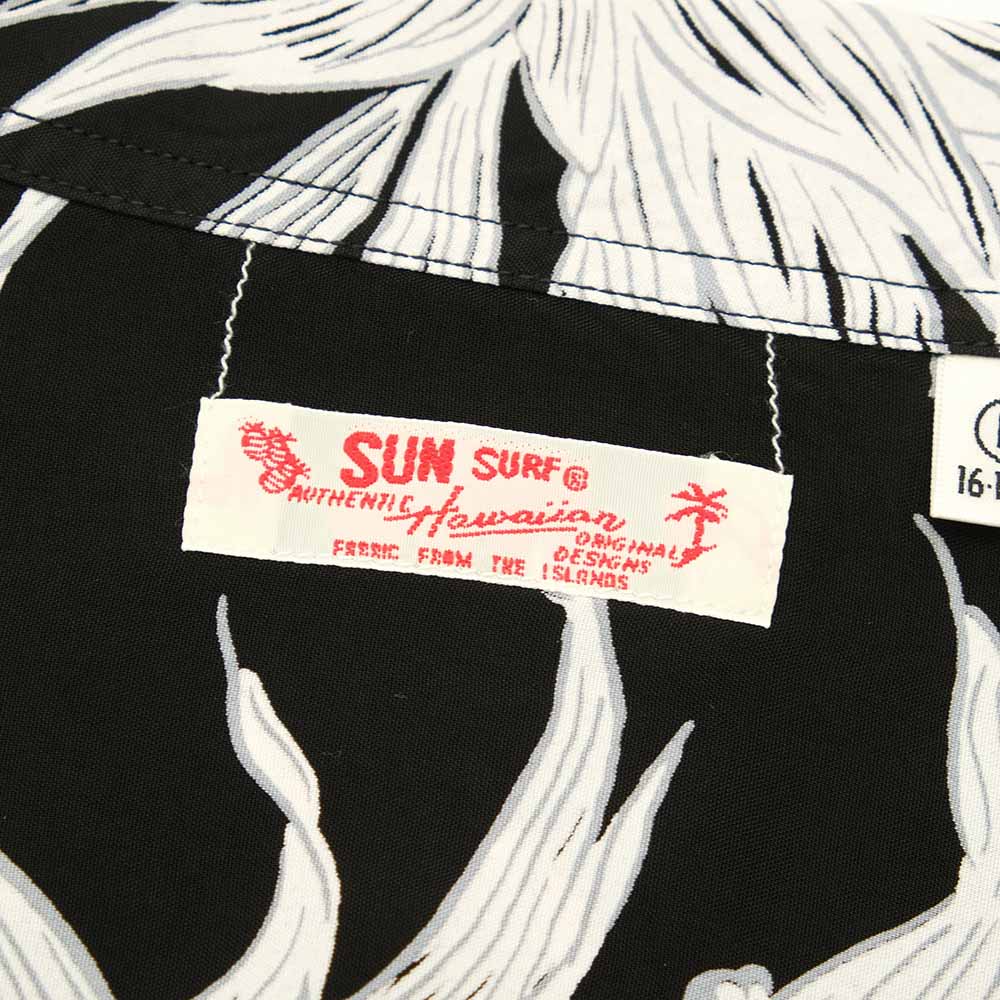SUN SURF - L/S RAYON HAWAIIAN SHIRT - ISLAND PINEAPPLE - SS29403 