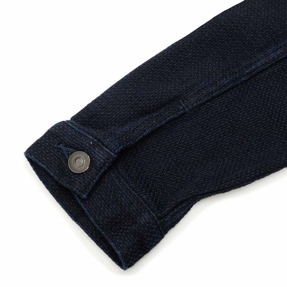 MOMOTARO JEANS - DOBBY US NAVY COVERALL - MZOT0342