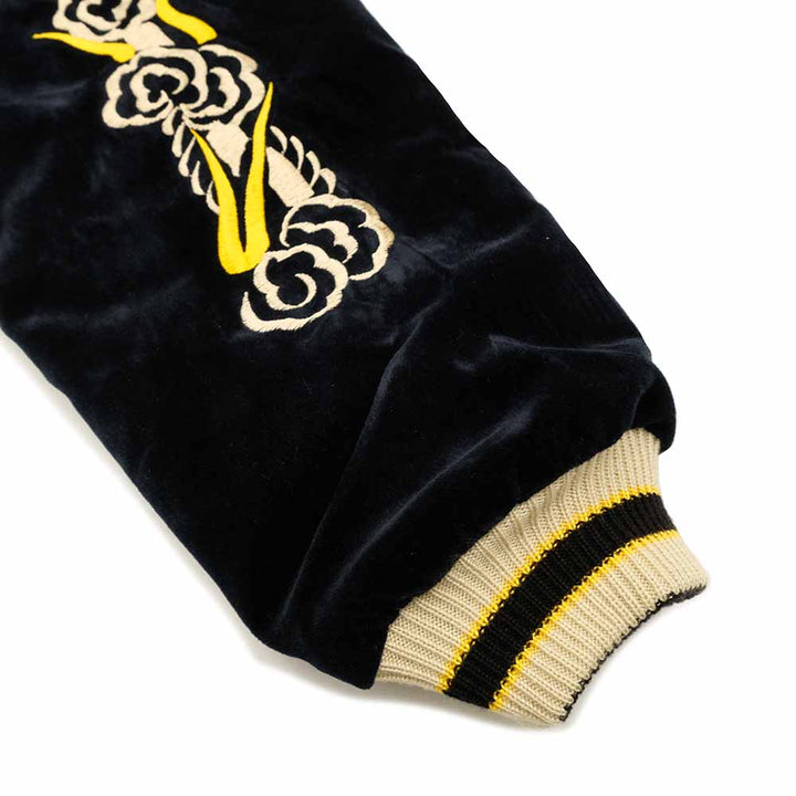 TAILOR TOYO - Velveteen Souvenir Jacket - ROARING TIGER x JAPAN MAP - TT15792-128