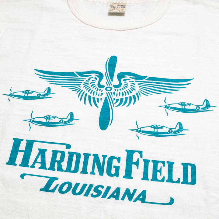 BUZZ RICKSON'S - SLUB YARN T-SHIRT - USAAF HARDING FIELD - BR79726