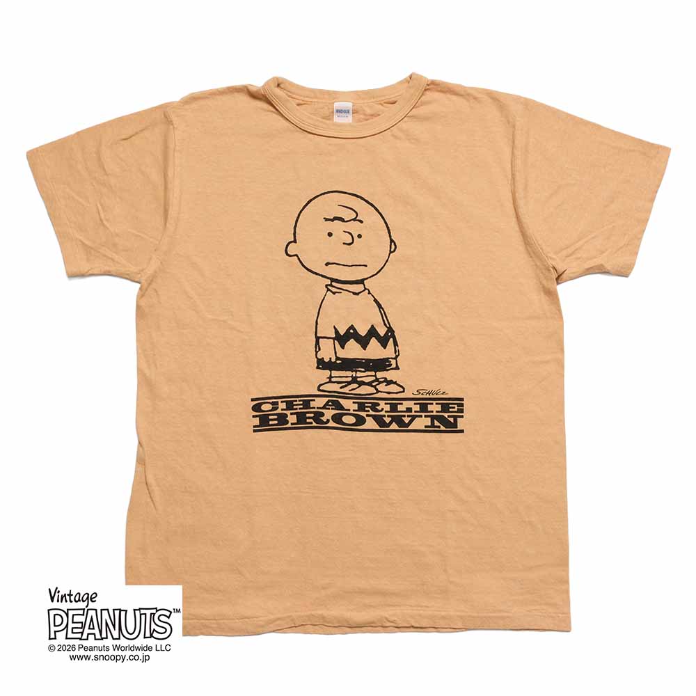 WAREHOUSE - S/S T-SHIRT - I NEED ALL THE FRIENDS (CHARLIE BROWN) - YP126S-2