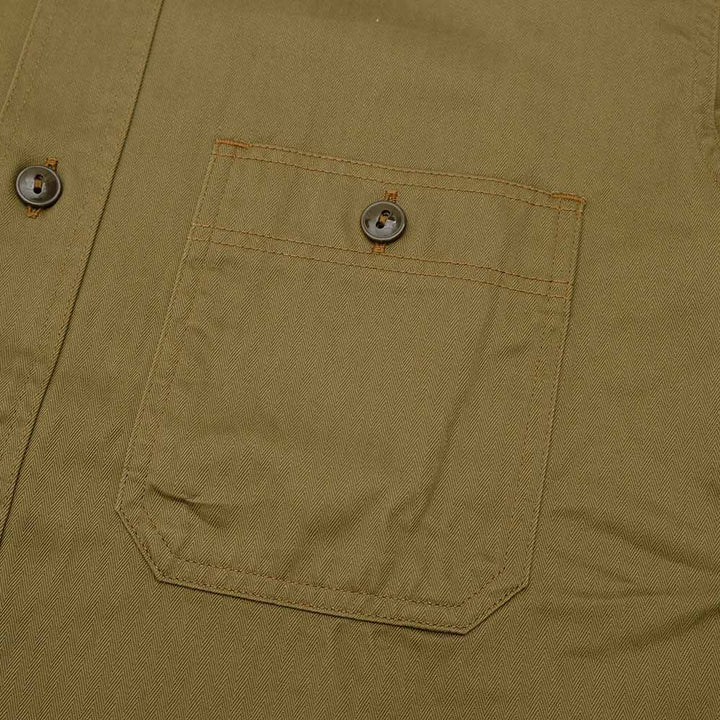 Buzz Rickson's - HERRINGBONE WORK SHIRTS - BR29390