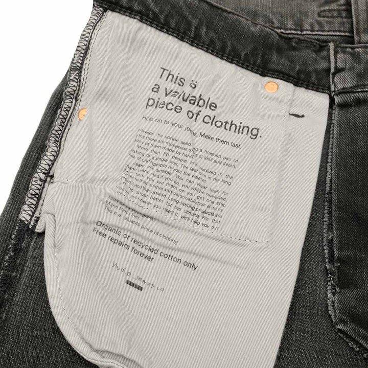 NUDIE JEANS - LEAN DEAN - BLACK EYES - 113722