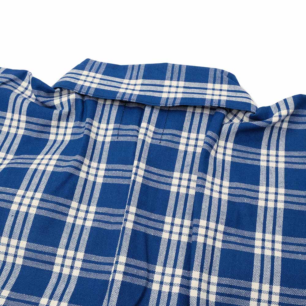 WAREHOUSE - 1900’S WHITE PLAID BLOUSE - 2231-1900-CK