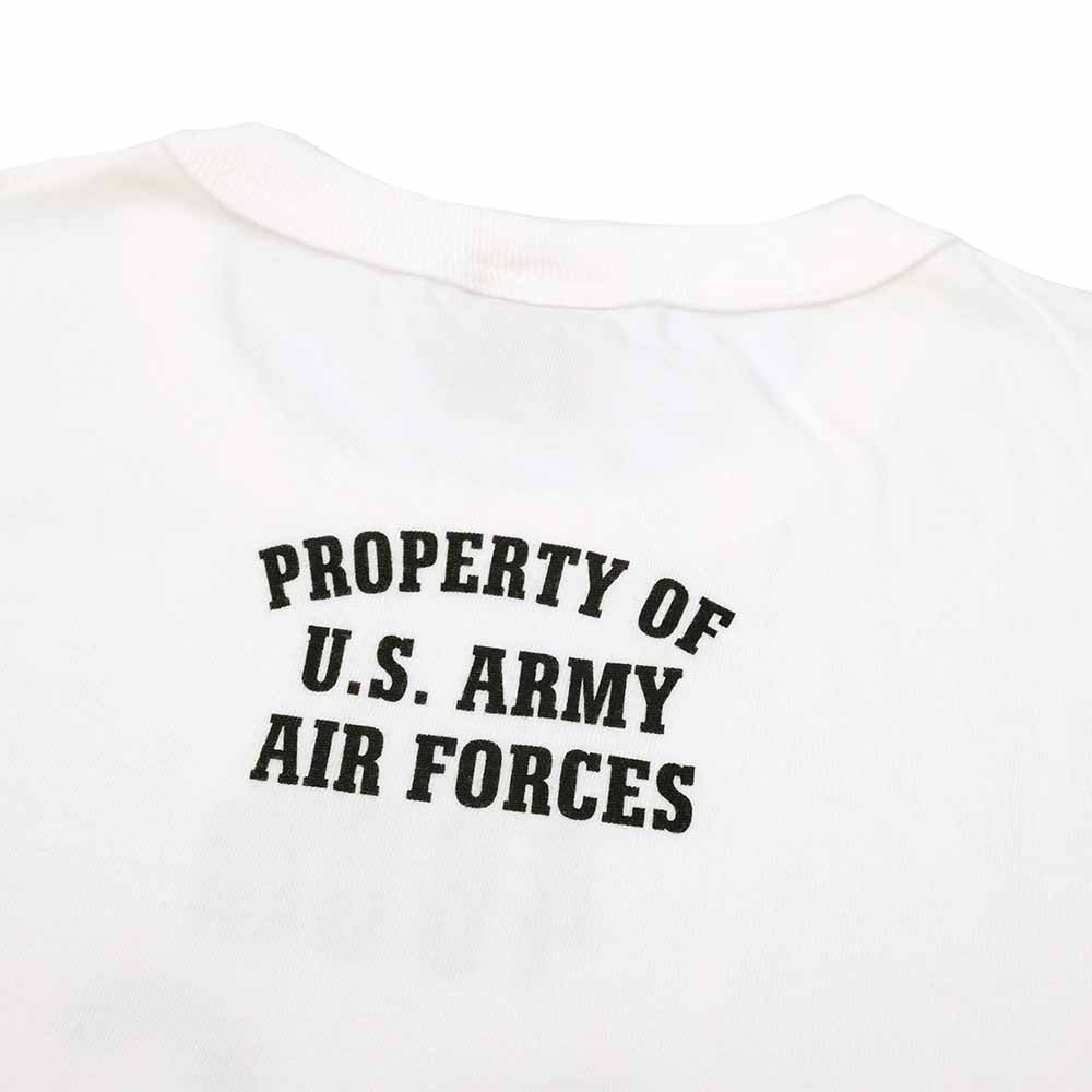 BUZZ RICKSON'S - GOVERNMENT ISSUE T-SHIRT - 460th BOMB.SQ. Black Panther - BR79575