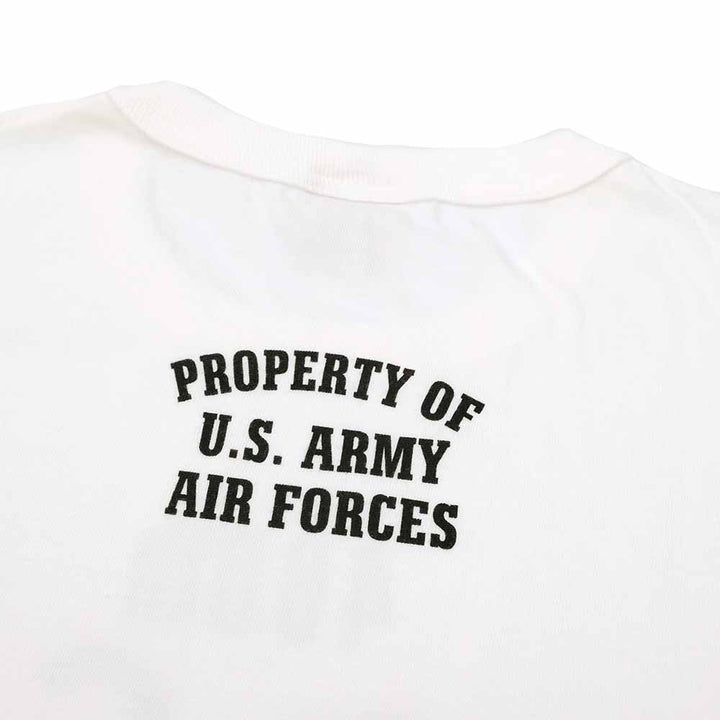 BUZZ RICKSON'S - GOVERNMENT ISSUE T-SHIRT - 460th BOMB.SQ. Black Panther - BR79575