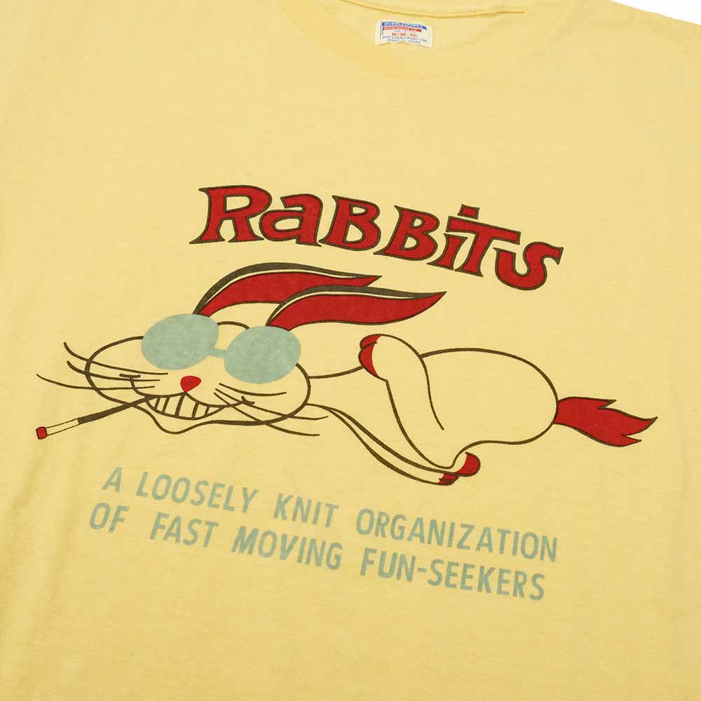DUBBLE WORKS - Lot.33005 - S/S T-SHIRT - RABITS - 33005RAB-24