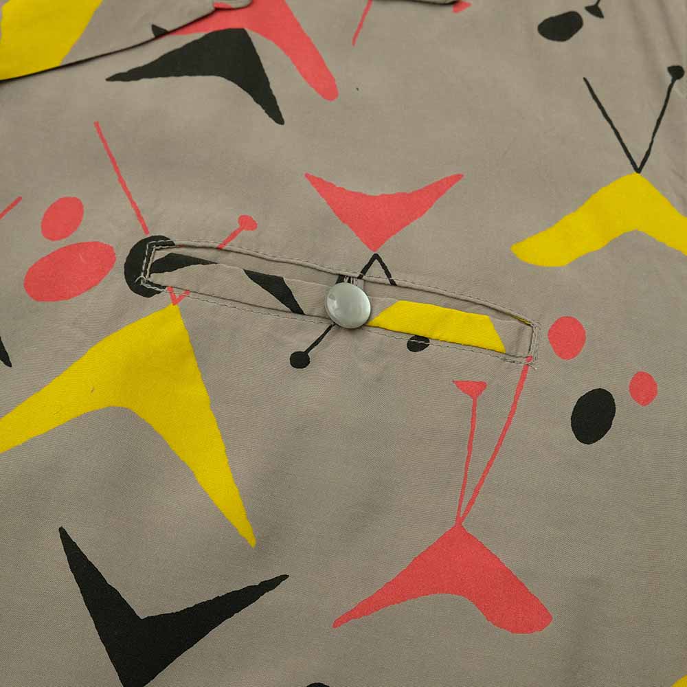 STAR OF HOLLYWOOD - HIGH DENSITY RAYON OPEN SHIRT - ATOMIC - SH39492