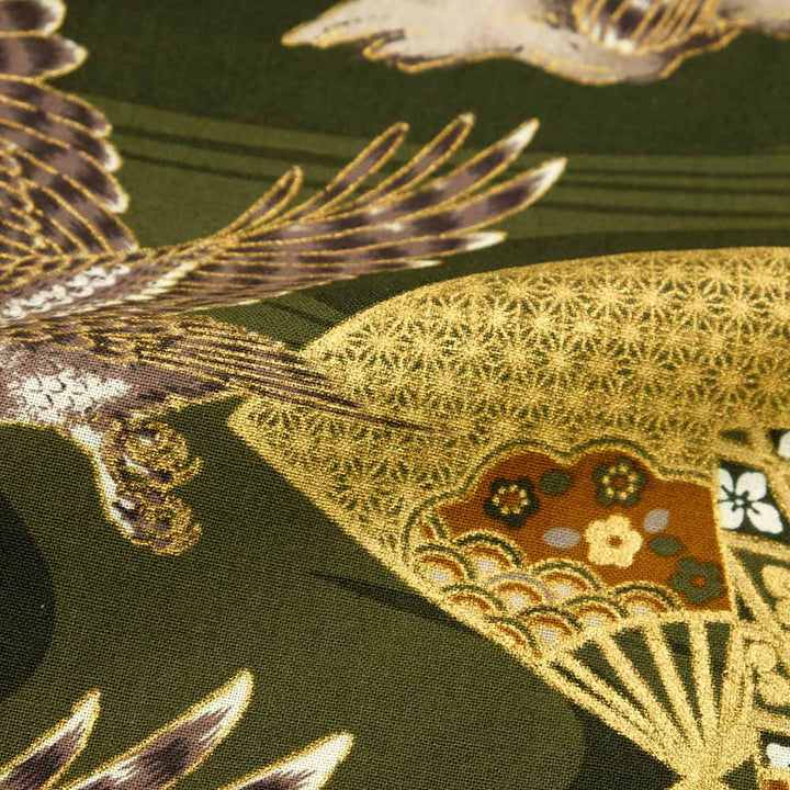 KOROMO ZAKURA - Sheeting Cloth - Short-Sleeve Regular Shirt - Hawk - SA1615