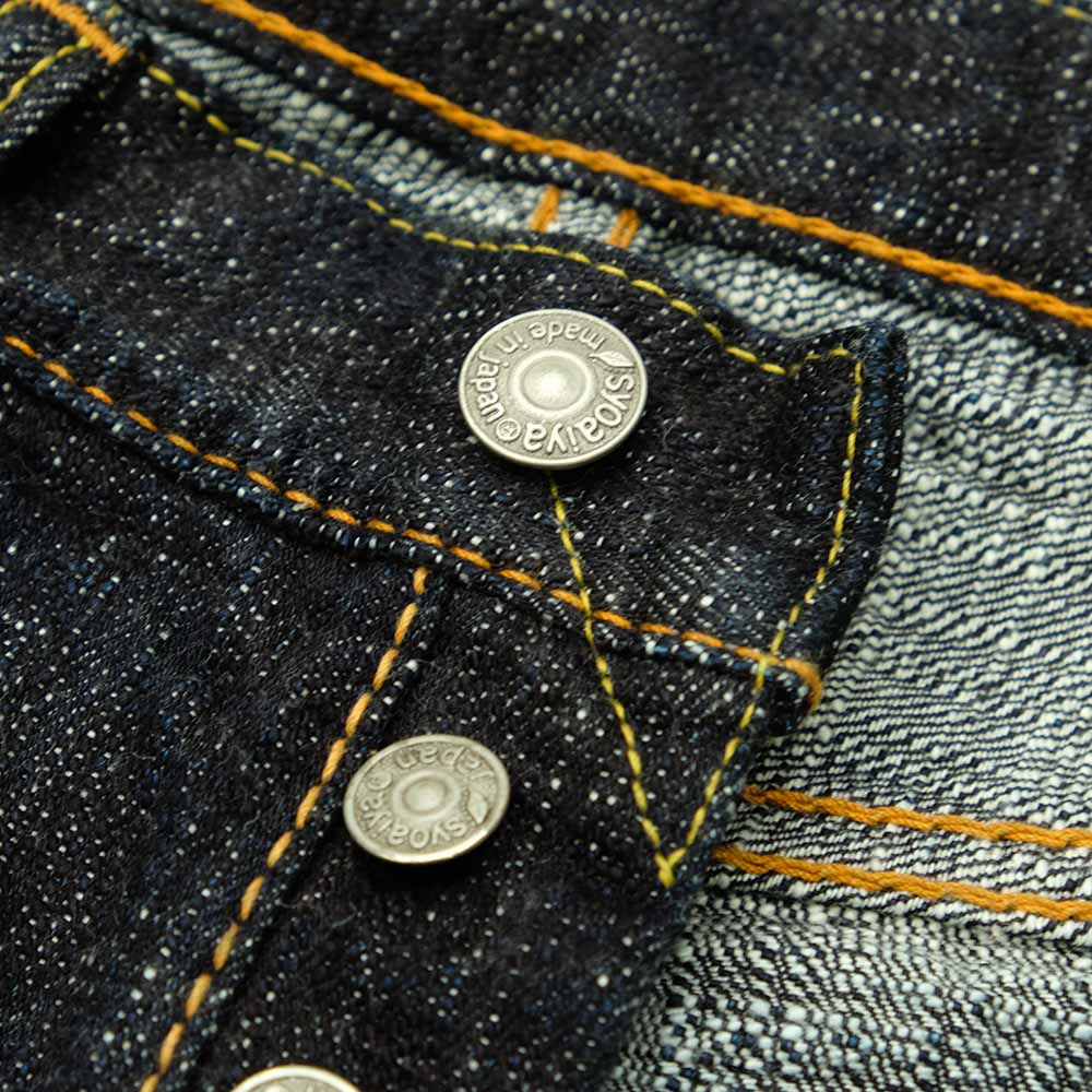 Pure Blue Japan DOUBLE SLUB SELVEDGE JEANS (SLIM TAPERED) WSB-013