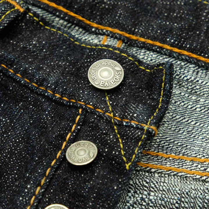 Pure Blue Japan DOUBLE SLUB SELVEDGE JEANS (SLIM TAPERED) WSB-013