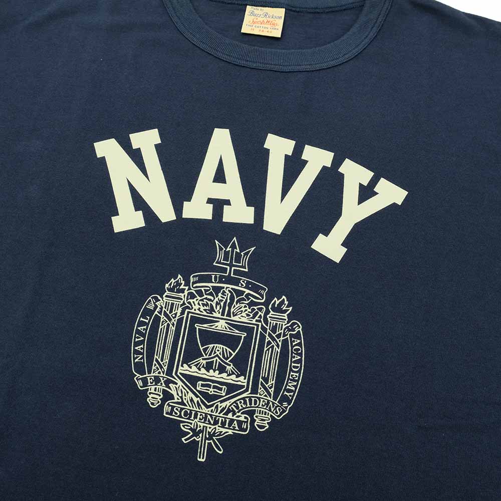 BUZZ RICKSON'S - GOVERNMENT ISSUE T-SHIRT - U.S. NAVY - BR79398