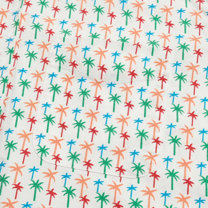 SUN SURF - COOLMAX® OXFORD B.D. SHIRT - PALM TREE - SS39745