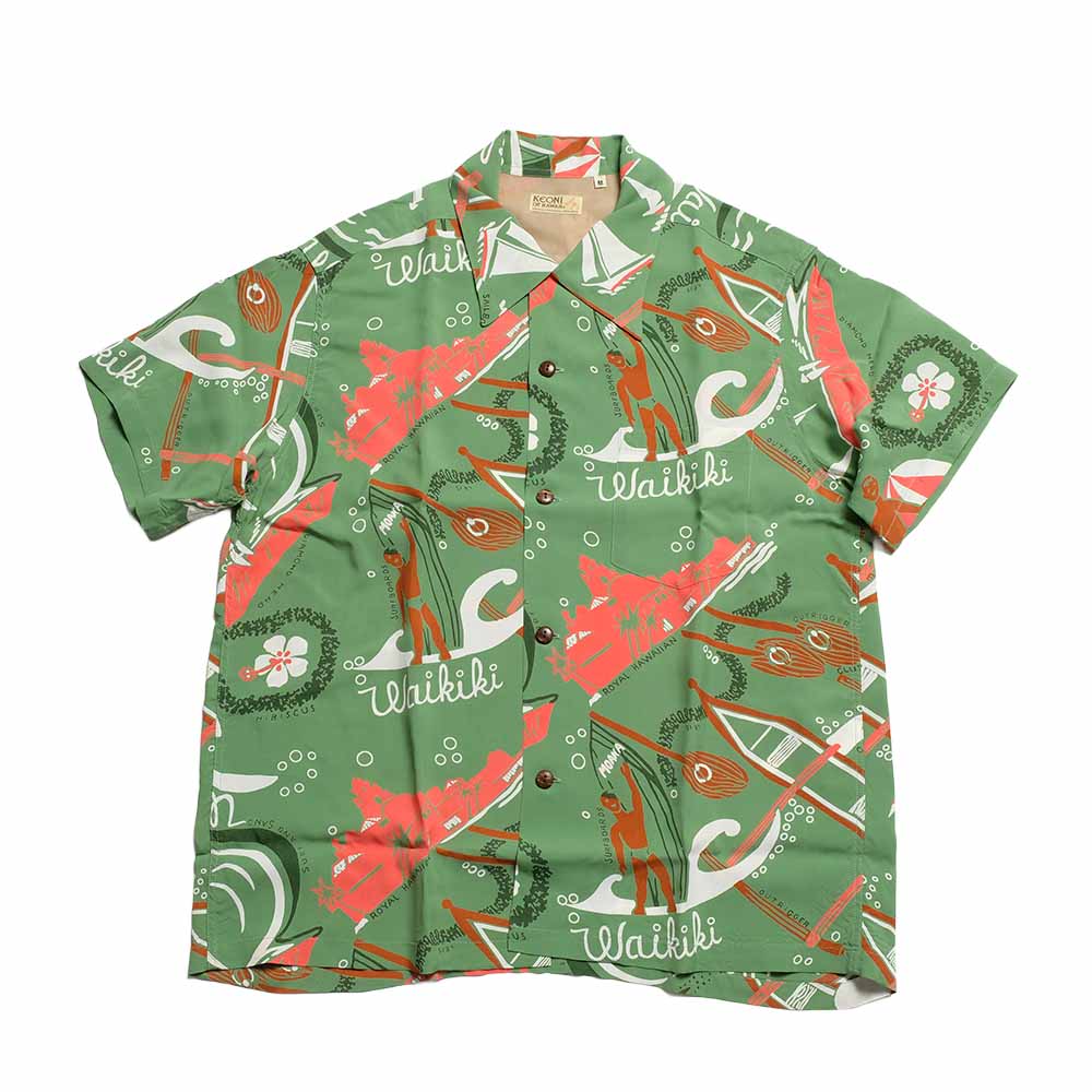 SUN SURF - KEONI OF HAWAII - WAIKIKI SAND - by JOHN MEIGS - SS39741