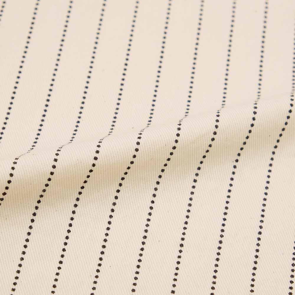 SUGAR CANE FICTION ROMANCE 8.5oz. WHITE WABASH STRIPE S/S WORK SHIRT SC37275