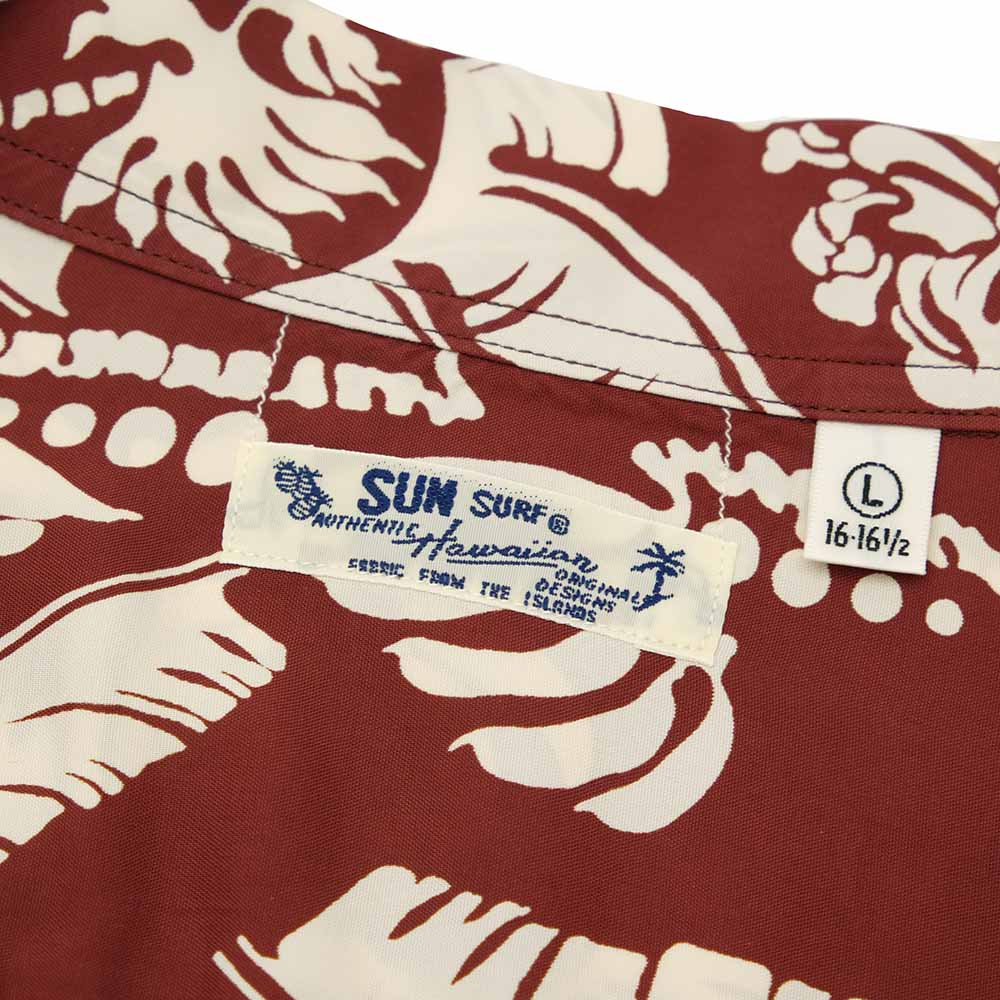 SUN SURF - RAYON HAWAIIAN SHIRT - HONEYSUCKLE - SS39421