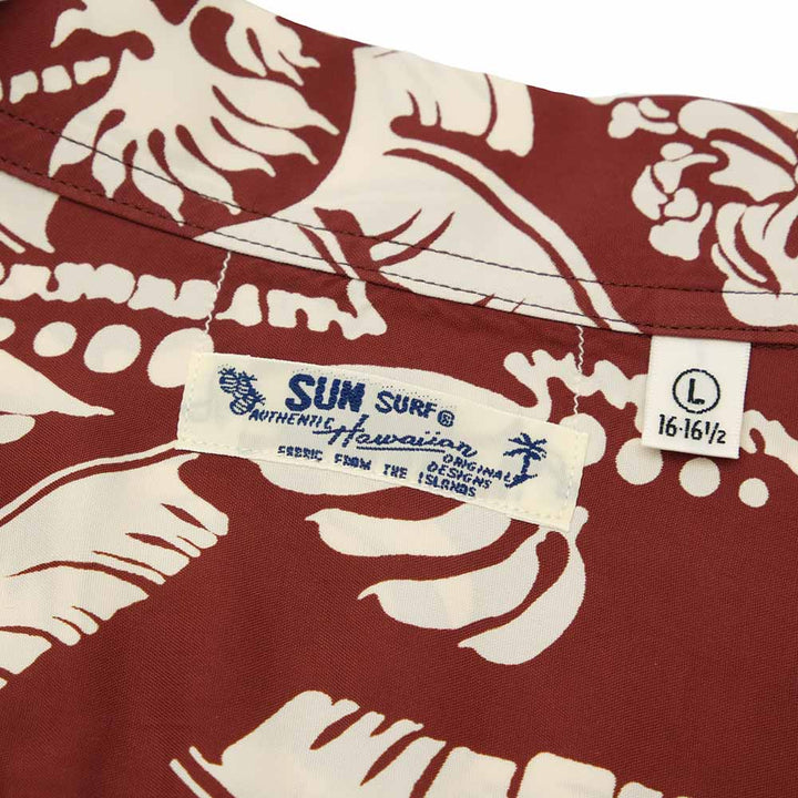 SUN SURF - RAYON HAWAIIAN SHIRT - HONEYSUCKLE - SS39421