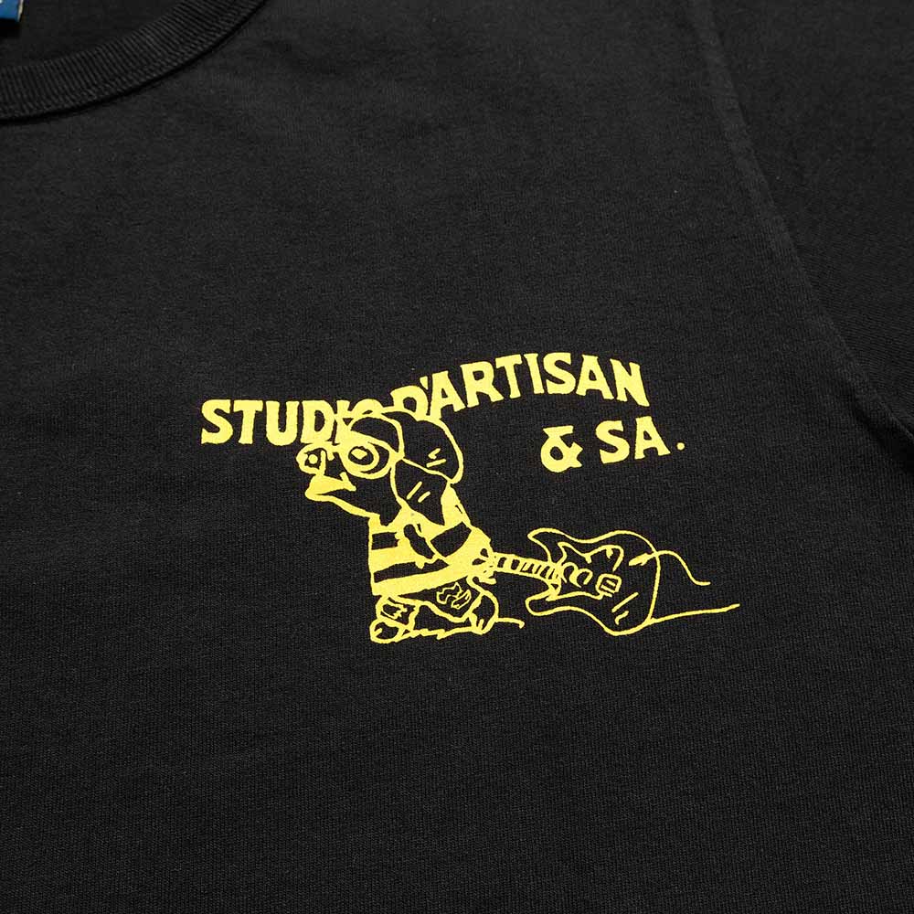 STUDIO D’ARTISAN - USA COTTON T-SHIRT - ROCK BAND - 8212B