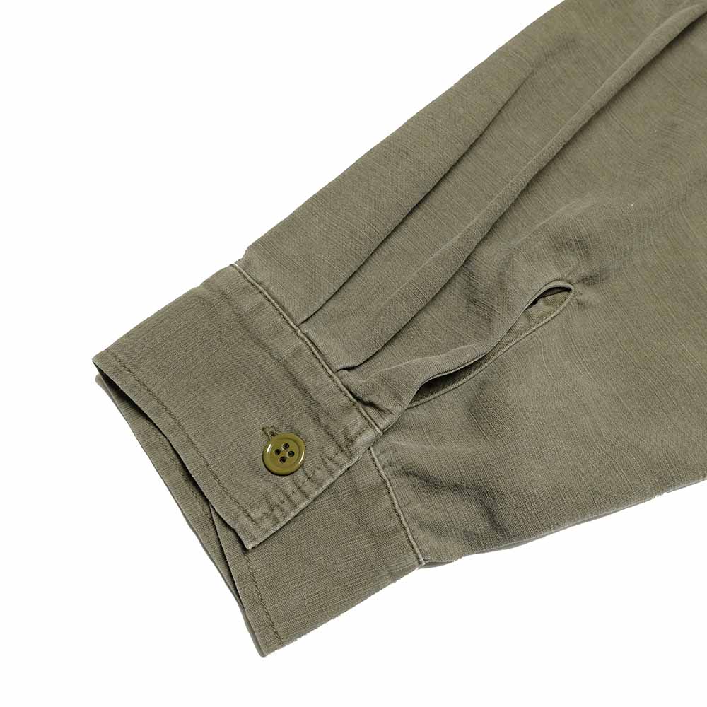 REMI RELIEF - WIDE MILITARY SHIRT - Big Flower Studs -  RN2043SDQ