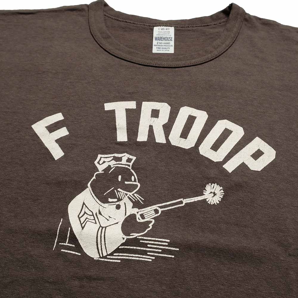 WAREHOUSE - 2ND HAND SERIES - Lot.4064 - S/S T-SHIRTS - F TROOP - 4064F-26
