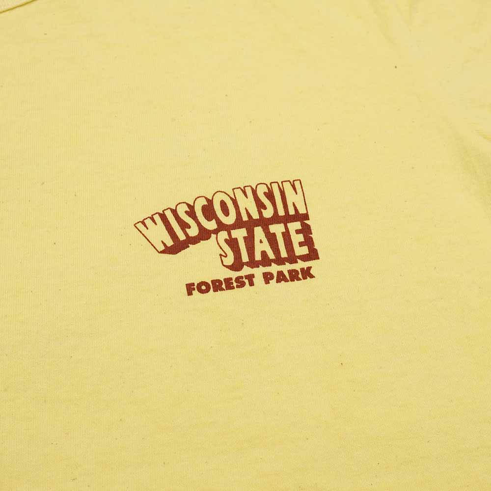 BARNS - VINTAGE LIKE S/S T-SHIRT - WISCONSIN STATE - BR-23221