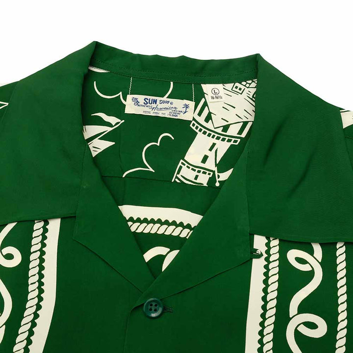 SUN SURF - S/S RAYON HAWAIIAN SHIRT - ALL ABOARD - SS39230